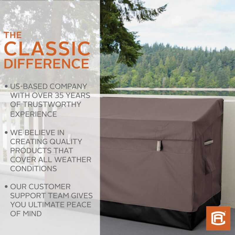 Weatherproof Outdoor Storage Deck Box in Dark Taupe Finish - Image 17