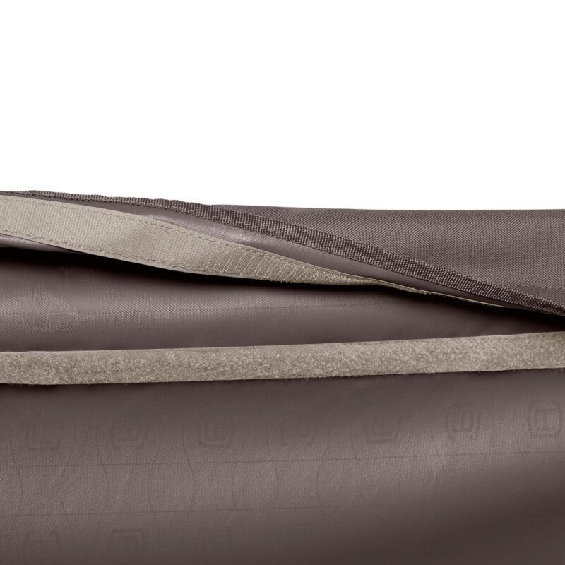 Weatherproof Outdoor Storage Deck Box in Dark Taupe Finish - Image 13