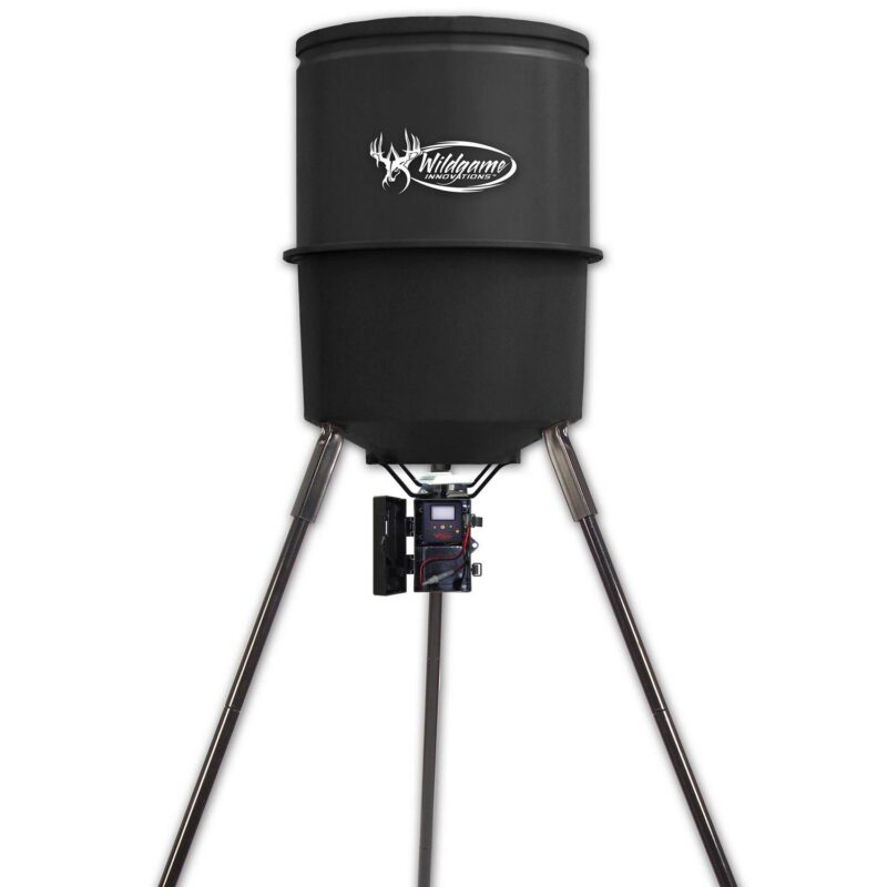Wildgame Innovations 40 gal Quick Set Automatic Feeder for Deer, Turkey and More - Image 2