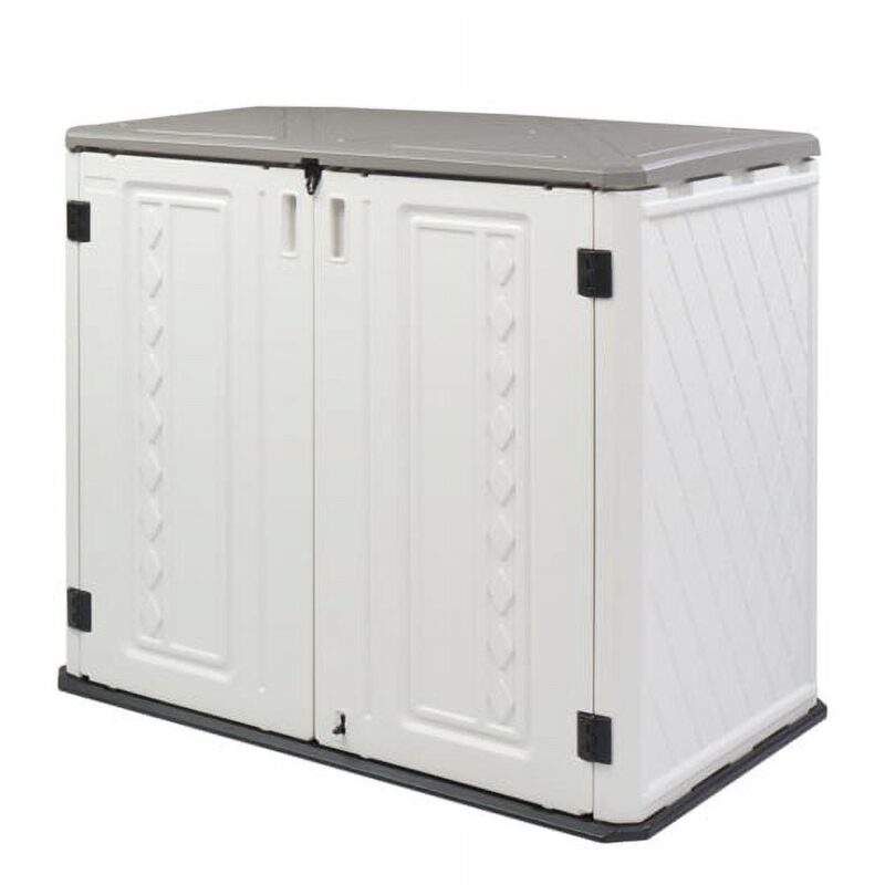 Winado 250 Gallon Storage Deck Box Courtyard White - Image 6