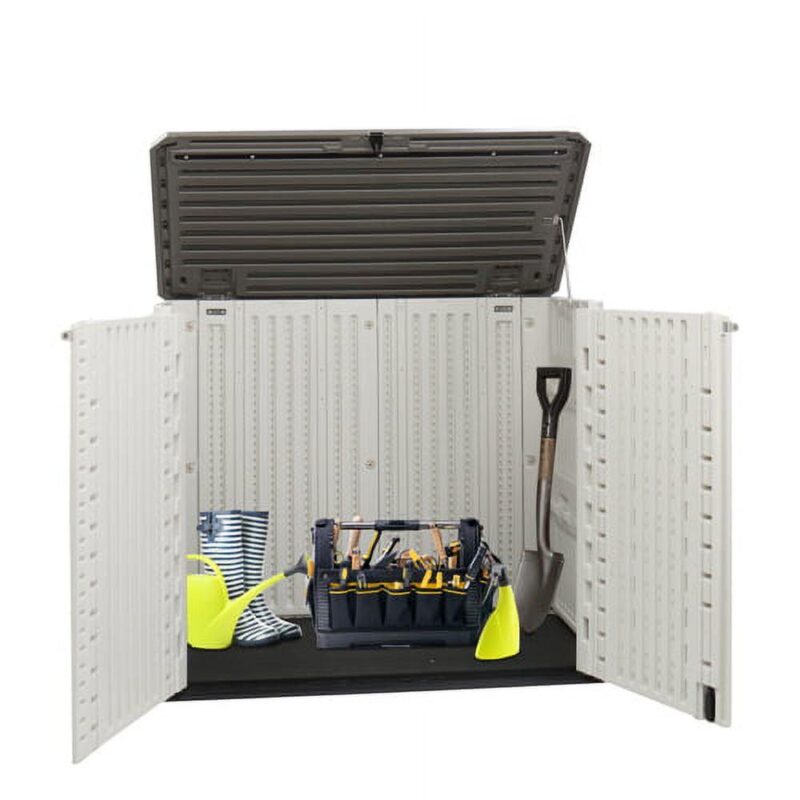 Winado 250 Gallon Storage Deck Box Courtyard White - Image 3
