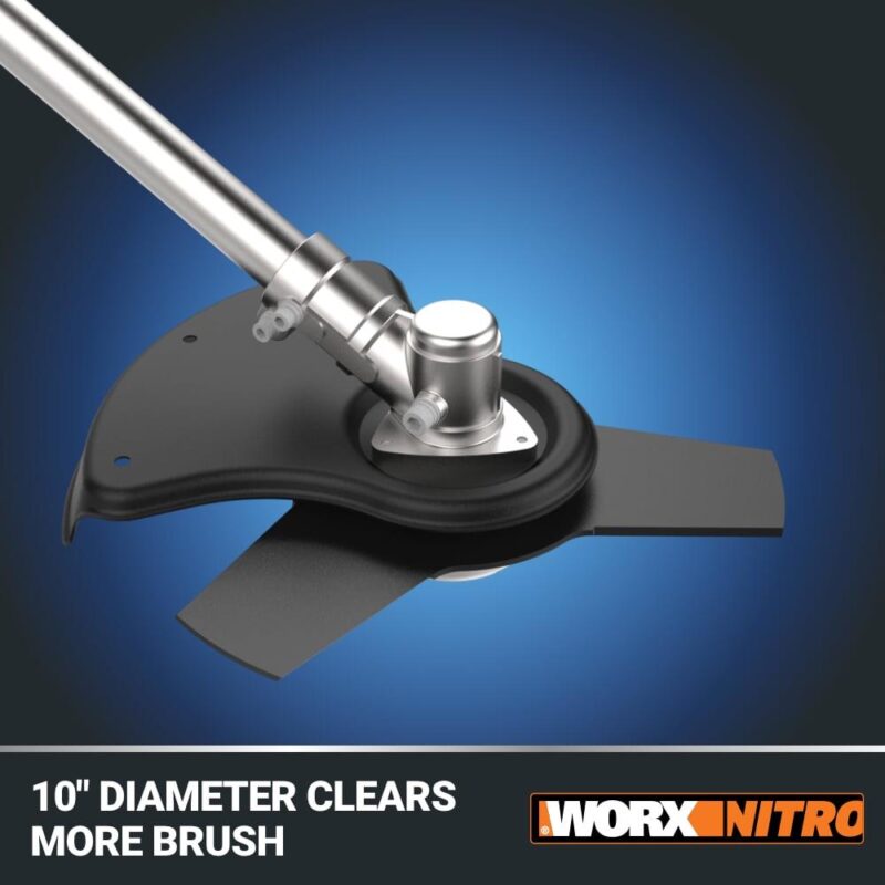 Worx Nitro Driveshare WA0221 40V 10  Universal Brush Cutter Attachment - Image 7