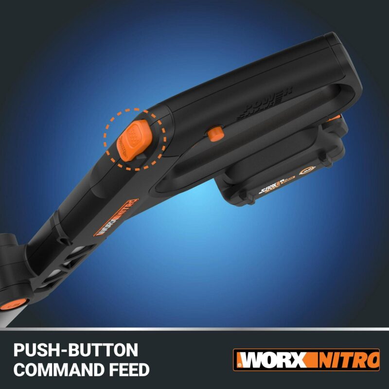 Worx Nitro WG173.9 20V Brushless 13a Cordless String Trimmer (Battery and Charger Not Included) - Image 6