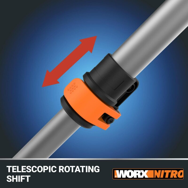 Worx Nitro WG173.9 20V Brushless 13a Cordless String Trimmer (Battery and Charger Not Included) - Image 10