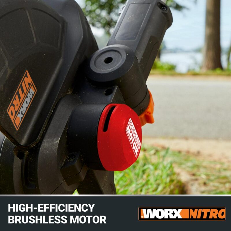 Worx Nitro WG173.9 20V Brushless 13a Cordless String Trimmer (Battery and Charger Not Included) - Image 5