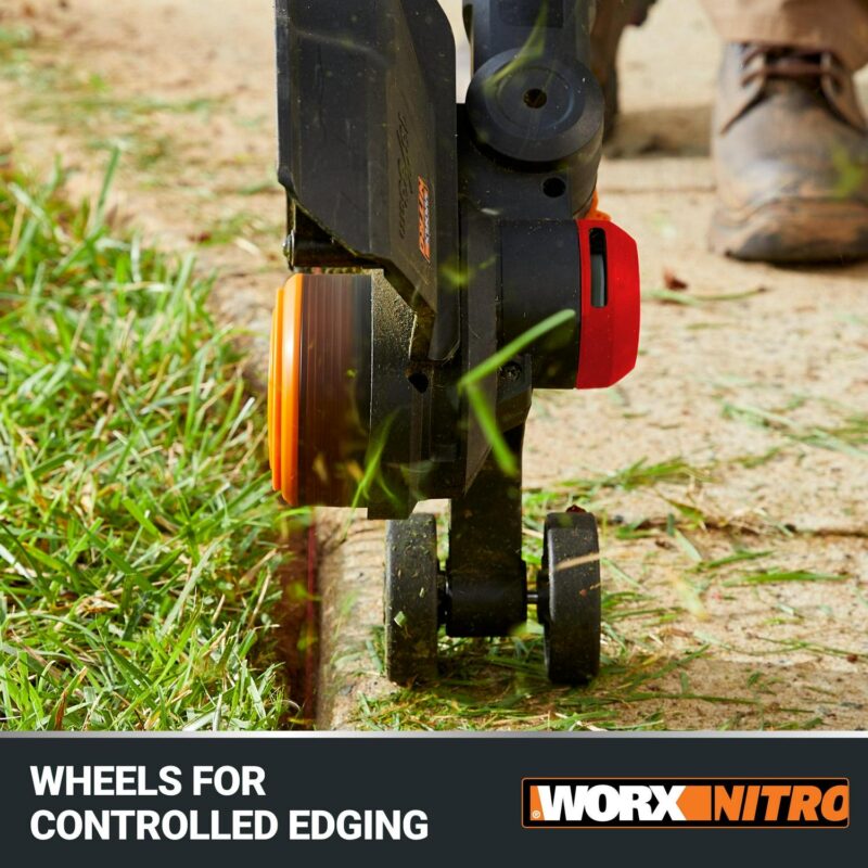 Worx Nitro WG173.9 20V Brushless 13a Cordless String Trimmer (Battery and Charger Not Included) - Image 11