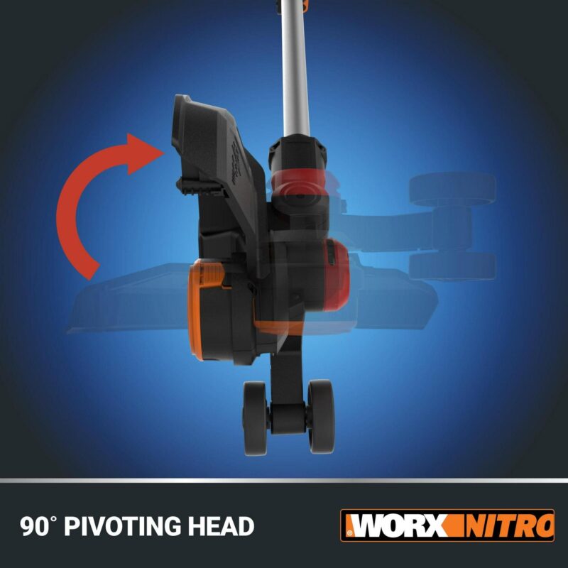 Worx Nitro WG173.9 20V Brushless 13a Cordless String Trimmer (Battery and Charger Not Included) - Image 9