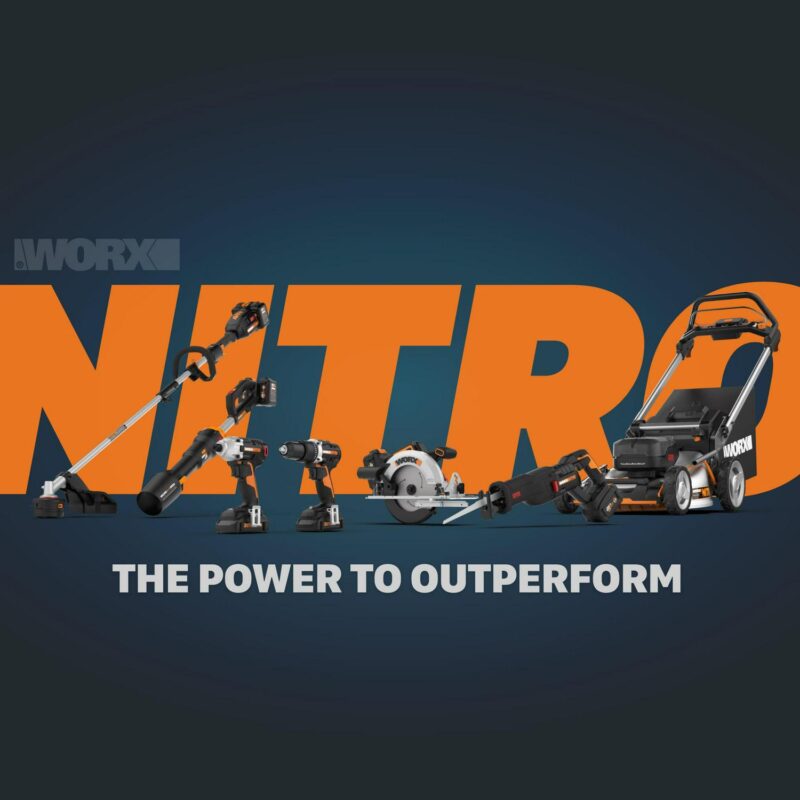 Worx Nitro WG186.9 40V Power Share PRO Attachment-Capable Driveshare 15in. Cordless String Trimmer (Tool Only) - Image 7