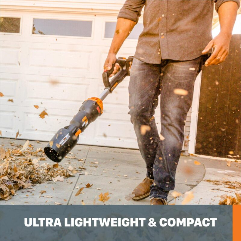 Worx Nitro WG585.9 40V Power Share PRO LEAFJET Cordless Leaf Blower with Brushless Motor (Tool Only) - Image 5