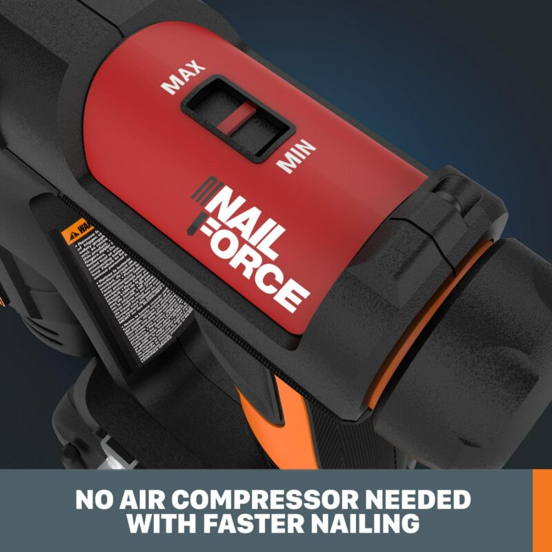 Worx Nitro WX843L.9 20V Power Share 3/8  Cordless Crown Stapler (Tool Only) Battery and Charger Not Included - Image 3