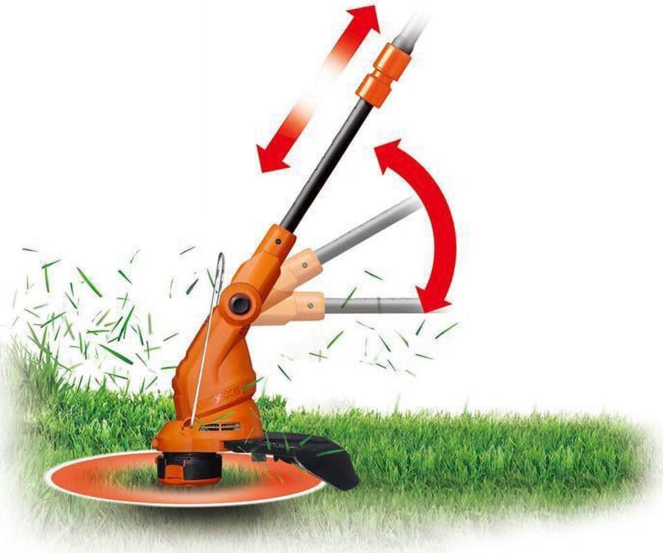 Worx WG119 5.5 Amp 15  Electric String Trimmer and Edger - Image 6