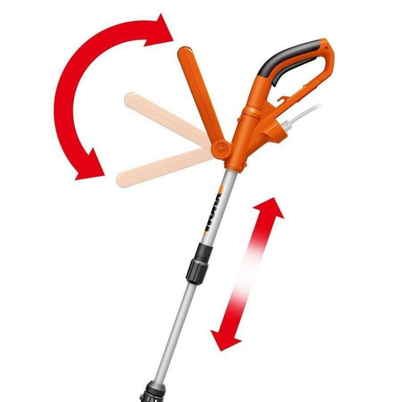 Worx WG124 6 Amp 15  Electric String Trimmer and Edger - Image 3