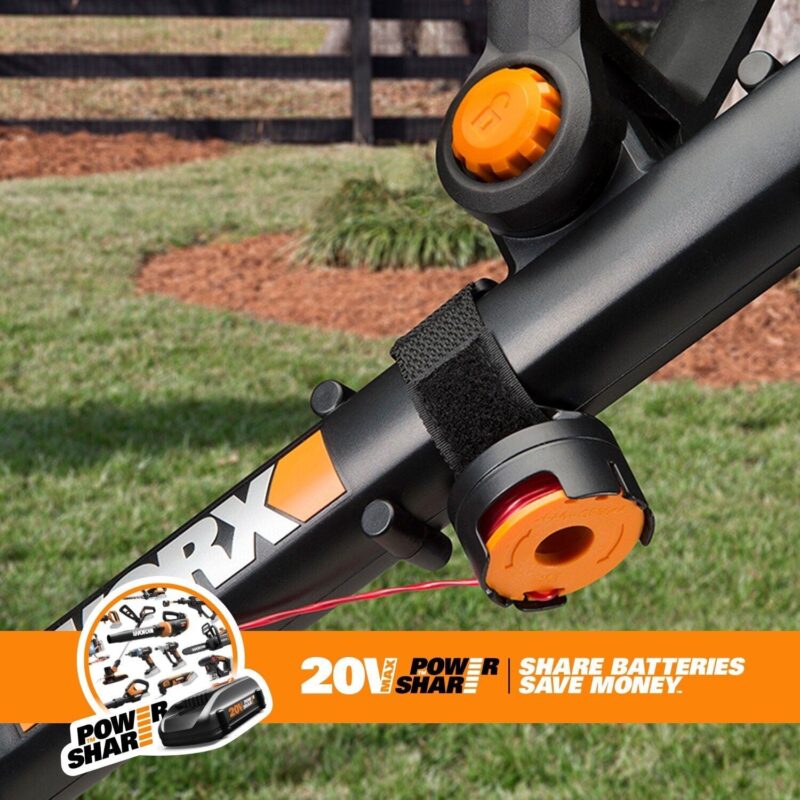 Worx WG170.9 20V Power Share GT Revolution 12  Cordless String Trimmer (Tool Only) - Image 4