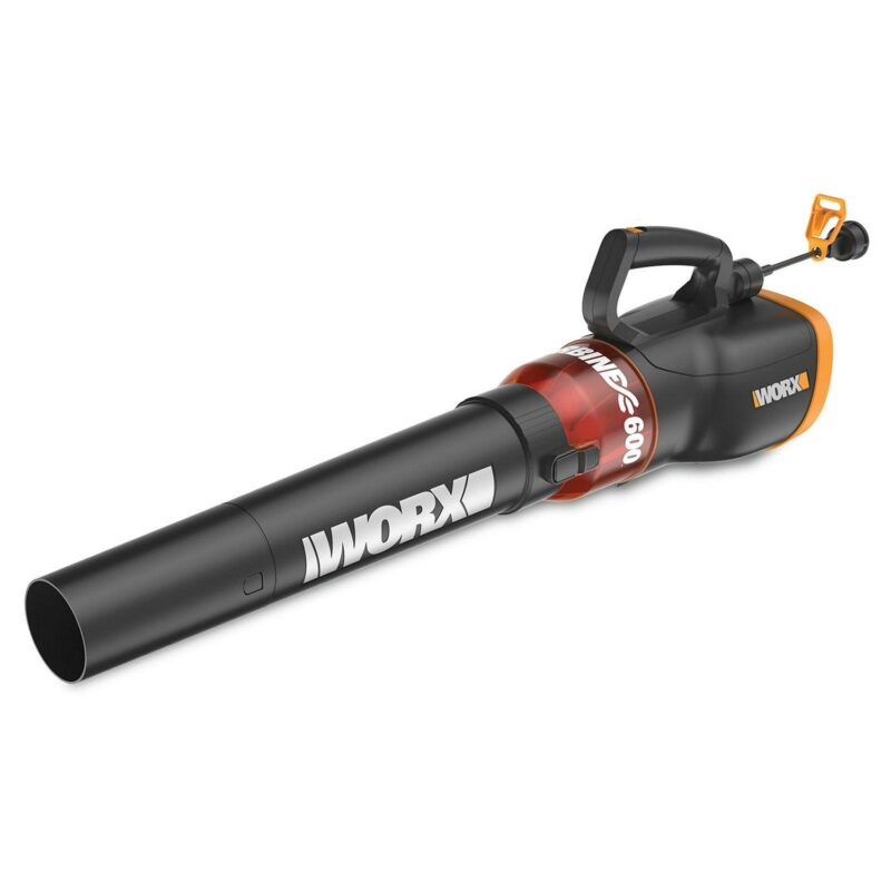 Worx WG520 Turbine600 20V 600 CFM Electric Handheld Corded Leaf Blower - Image 8