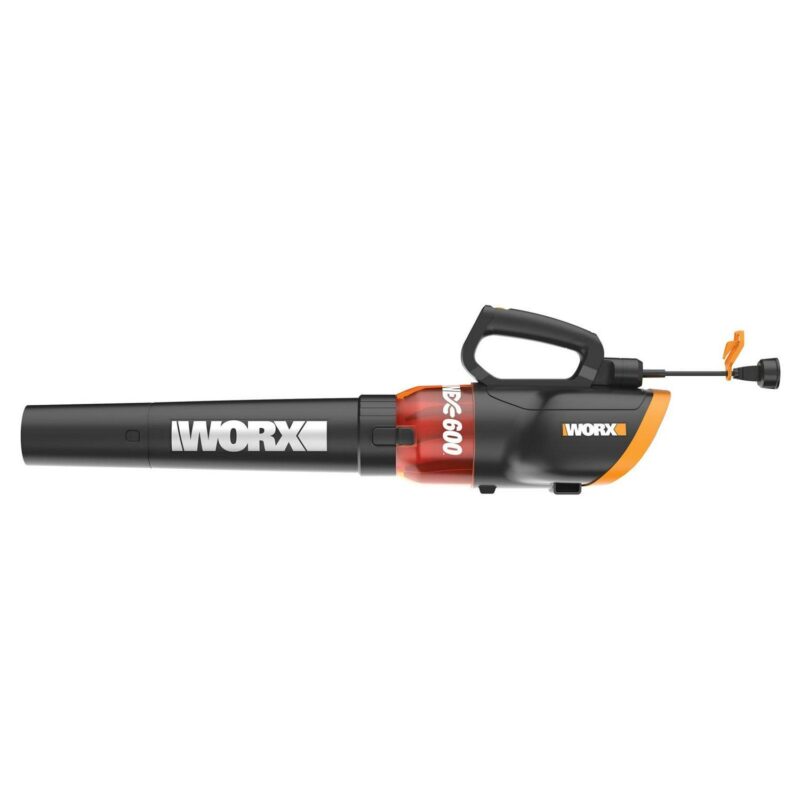 Worx WG520 Turbine600 20V 600 CFM Electric Handheld Corded Leaf Blower - Image 3
