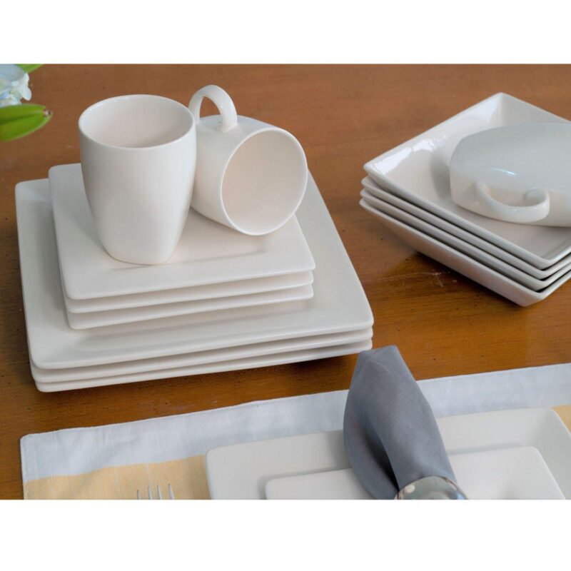 10 Strawberry Street Nova Square 16-pc. Dinnerware Set - Image 2