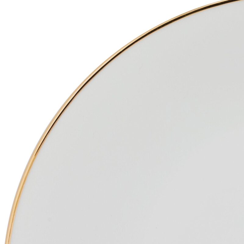 10 Strawberry Street Coupe Gold Line 6-pc. Luncheon Plate Set - Image 2