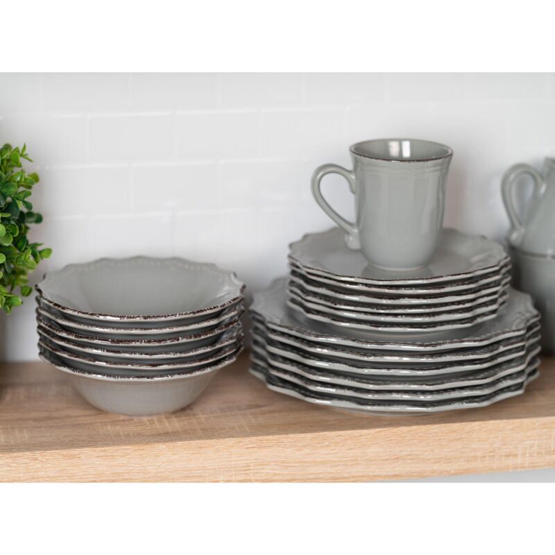 10 Strawberry Street Oxford 24-pc. Dinnerware Set - Image 3