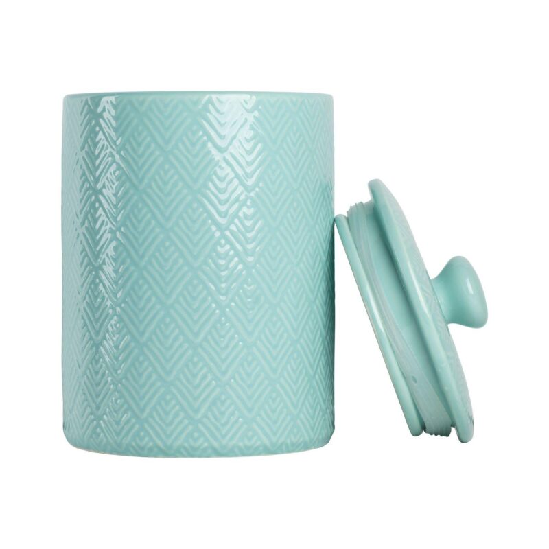 10 Strawberry Street Marquis Embossed 3-pc. Ceramic Canister Set - Image 3