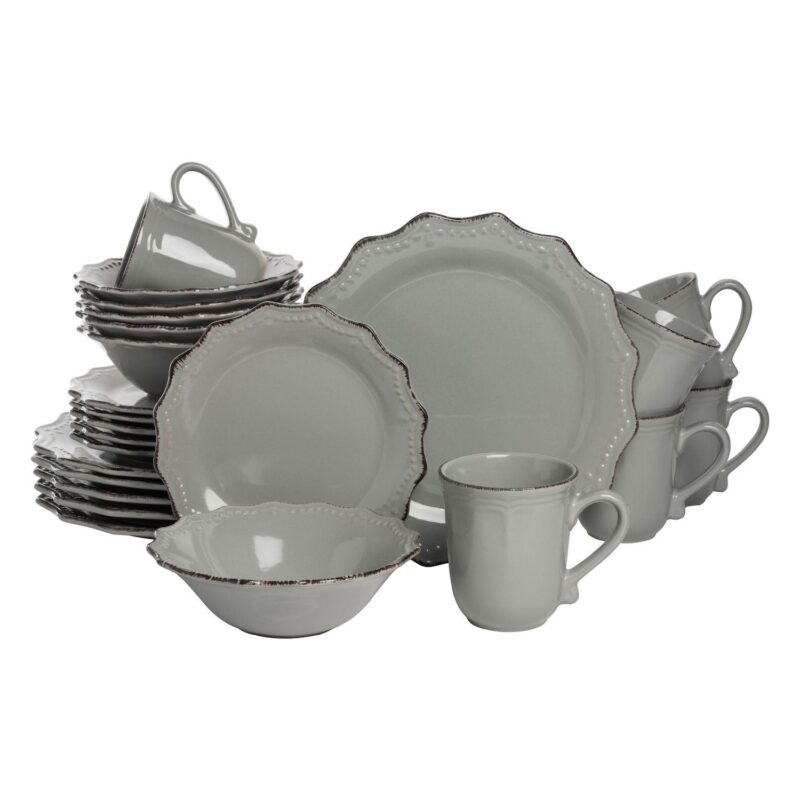 10 Strawberry Street Oxford 24-pc. Dinnerware Set - Image 5