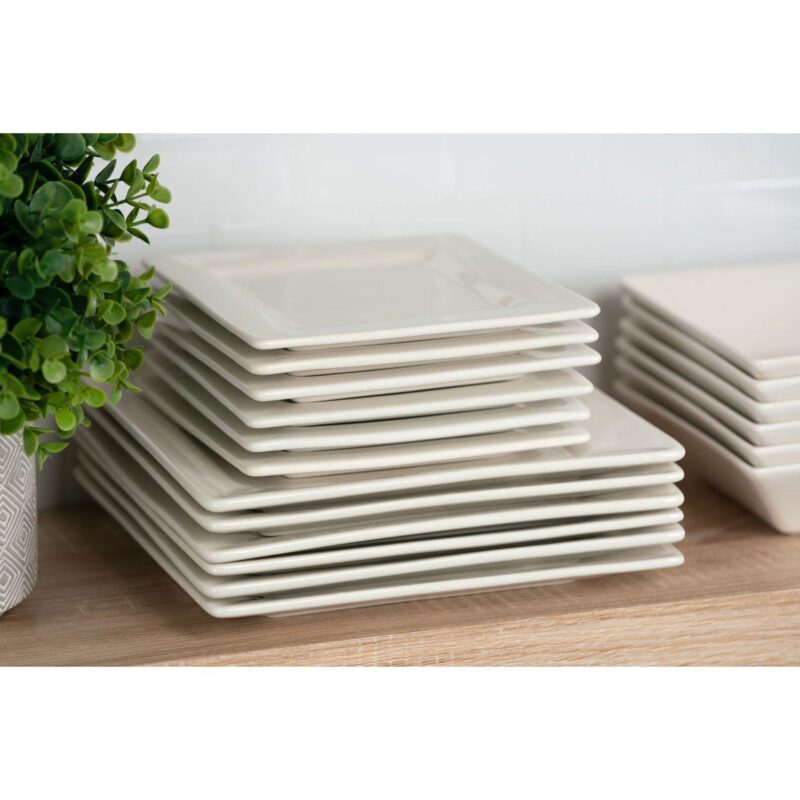 10 Strawberry Street Nova Square 40-pc. Dinnerware Set - Image 6
