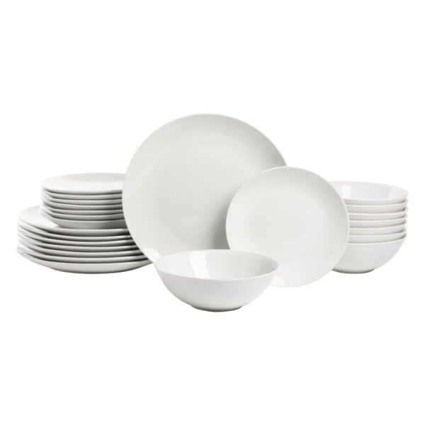 10 Strawberry Street Simply Coupe 24-pc. Dinnerware Set