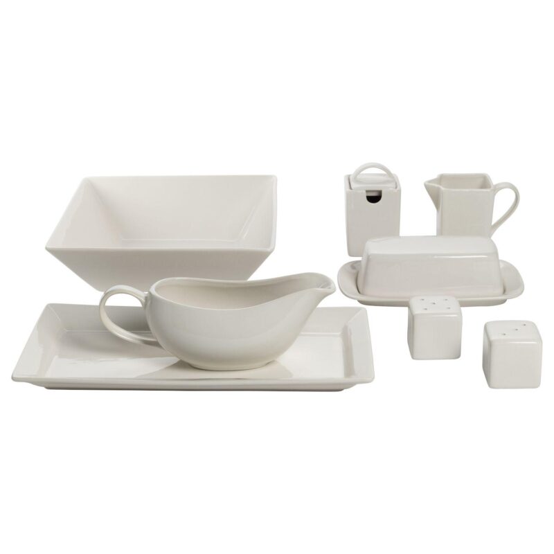 10 Strawberry Street Nova Square 40-pc. Dinnerware Set - Image 3
