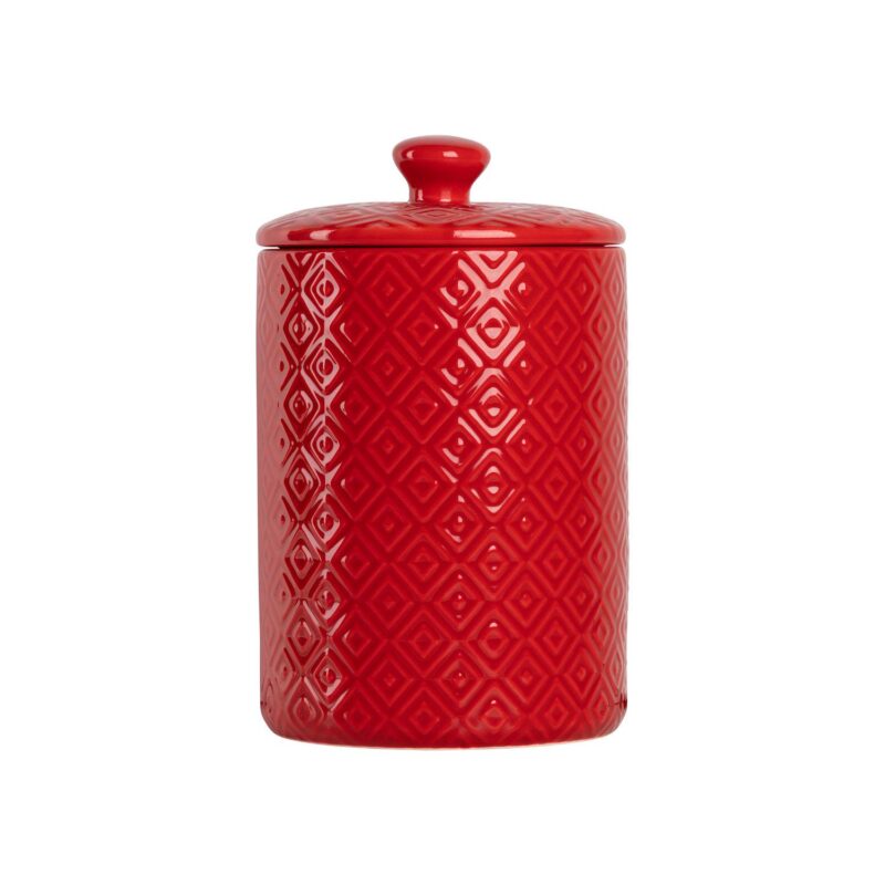 10 Strawberry Street Diamond Embossed 3-pc. Ceramic Canister Set - Image 4