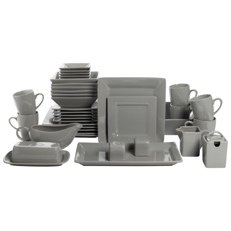 10 Strawberry Street Nova Square 40-pc. Dinnerware Set - Image 8