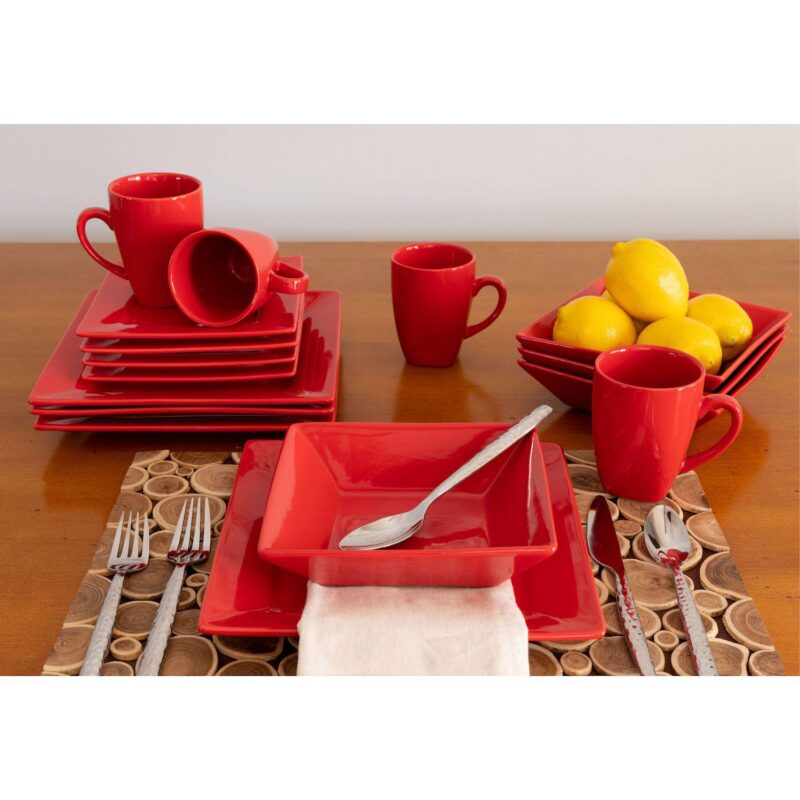 10 Strawberry Street Nova Square 16-pc. Dinnerware Set - Image 5