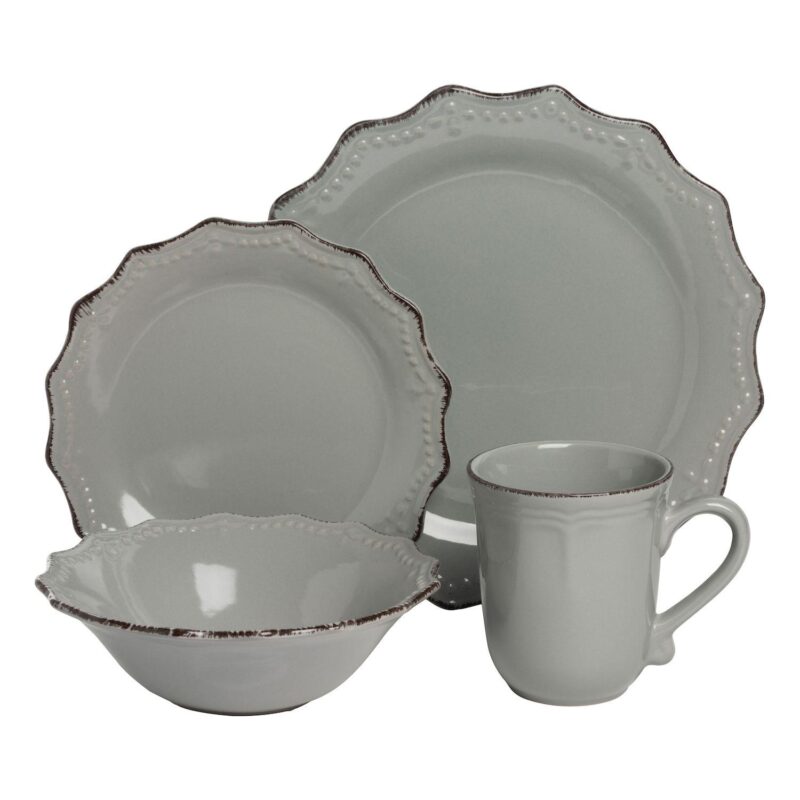 10 Strawberry Street Oxford 24-pc. Dinnerware Set - Image 2