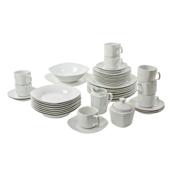 10 Strawberry Street 45-pc. Square Dinnerware Set