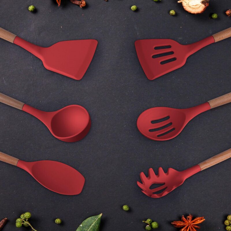 12-piece Silicone Kitchen Utensils Set - Image 5