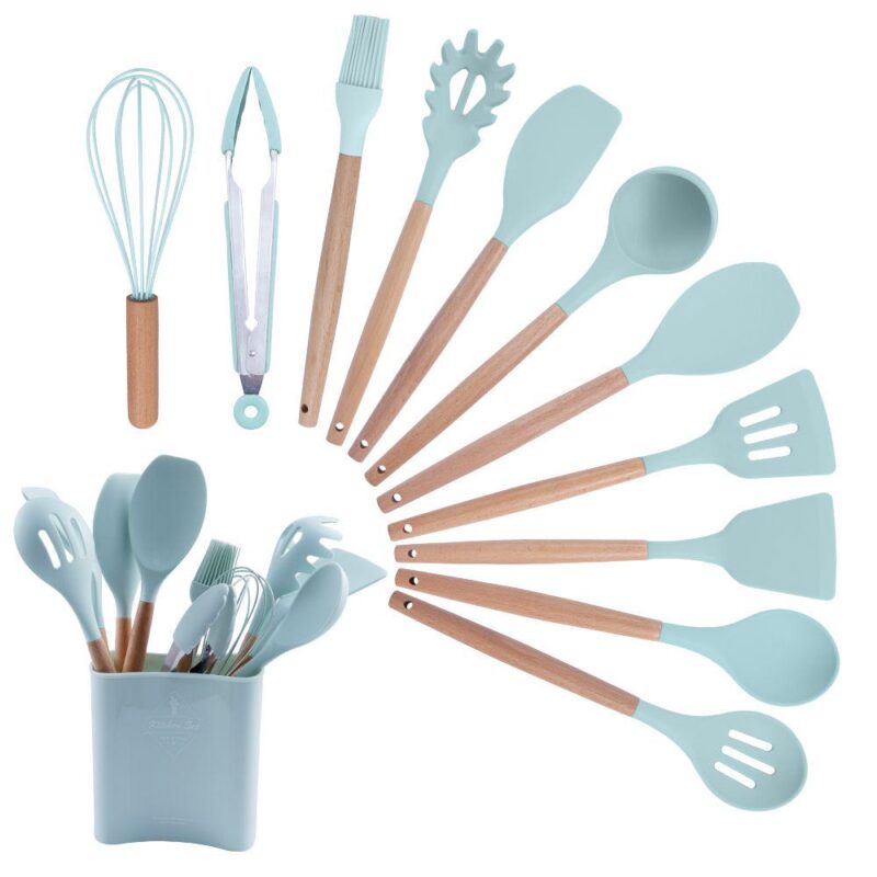 12-piece Silicone Kitchen Utensils Set - Image 9