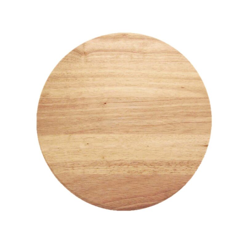 14  Wooden Pizza Board With Precision Cutting Wheel and Server - Image 3