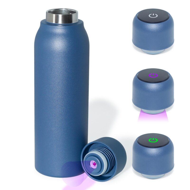 14 oz Stainless Steel Self-Cleaning Smart UV Water Bottle - Image 2