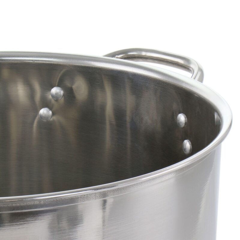 16 Quart Stainless Steel Stock Pot with Lid - Image 4