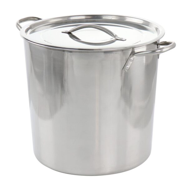 16 Quart Stainless Steel Stock Pot with Lid