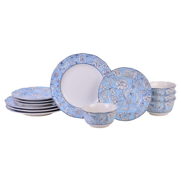 222 Fifth Cleremont 12-piece Dinnerware Set