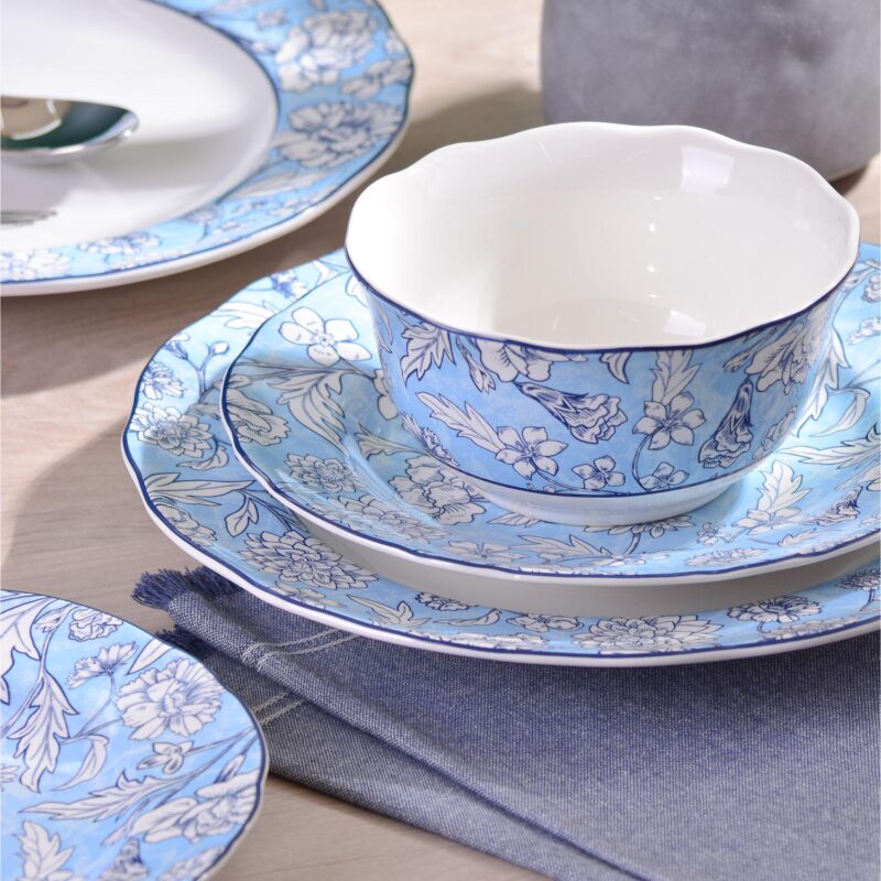 222 Fifth Cleremont 12-piece Dinnerware Set - Image 4