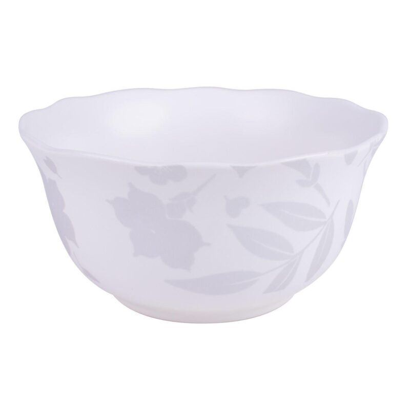 222 Fifth Refreshed Floral Porcelain 12-piece Dinnerware Set - Image 5