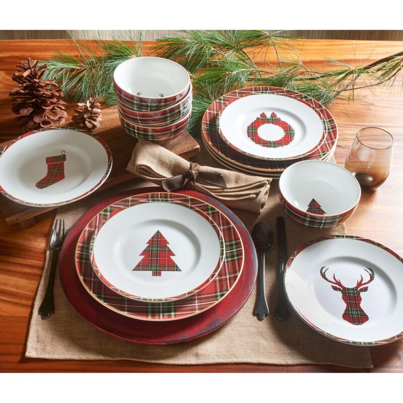 222 Fifth Wexford 12-pc. Dinnerware Set - Image 2