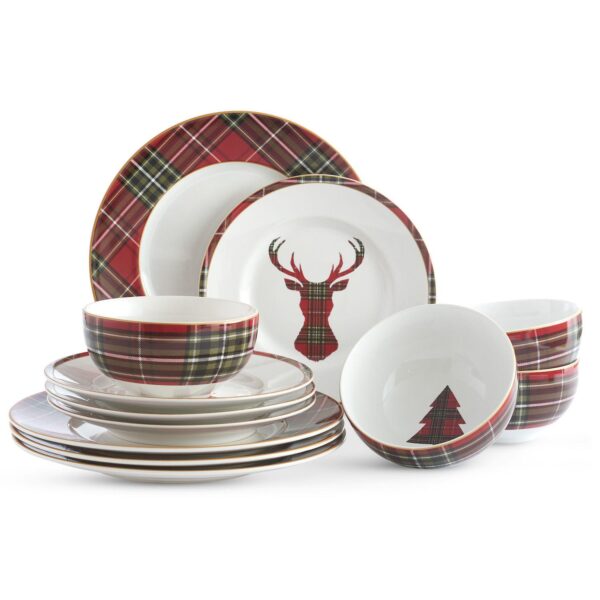 222 Fifth Wexford 12-pc. Dinnerware Set