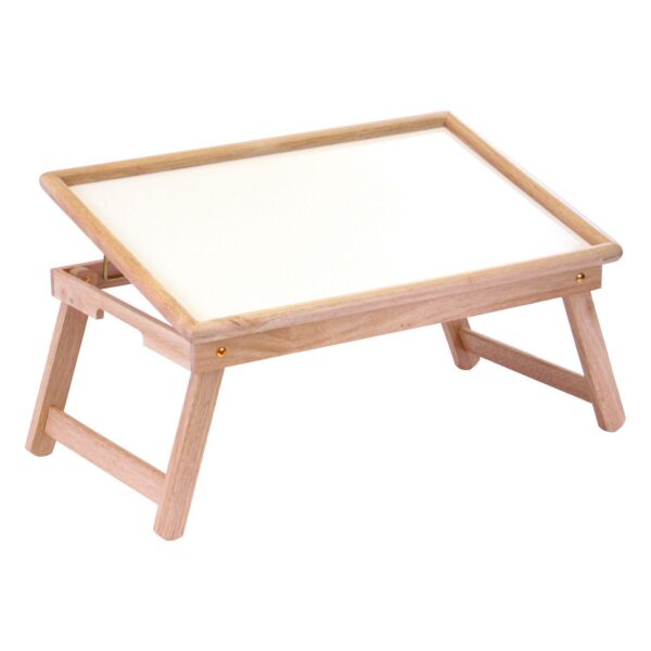 24.5  Ventura Natural Wood Rectangular Breakfast Bed Tray