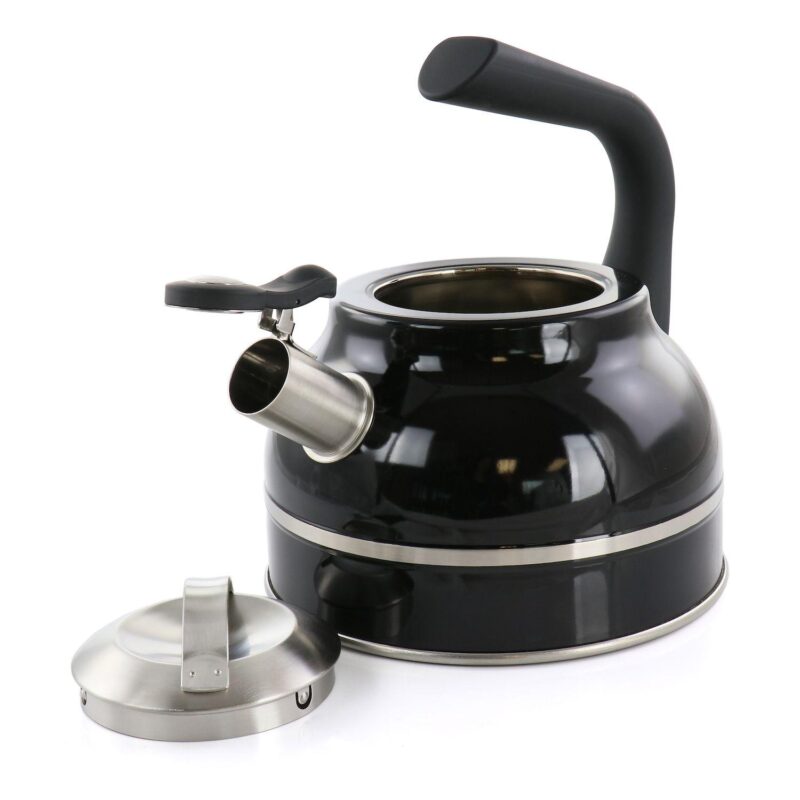 2.3 Quart Stainless Steel Whistling Tea Kettle - Image 2