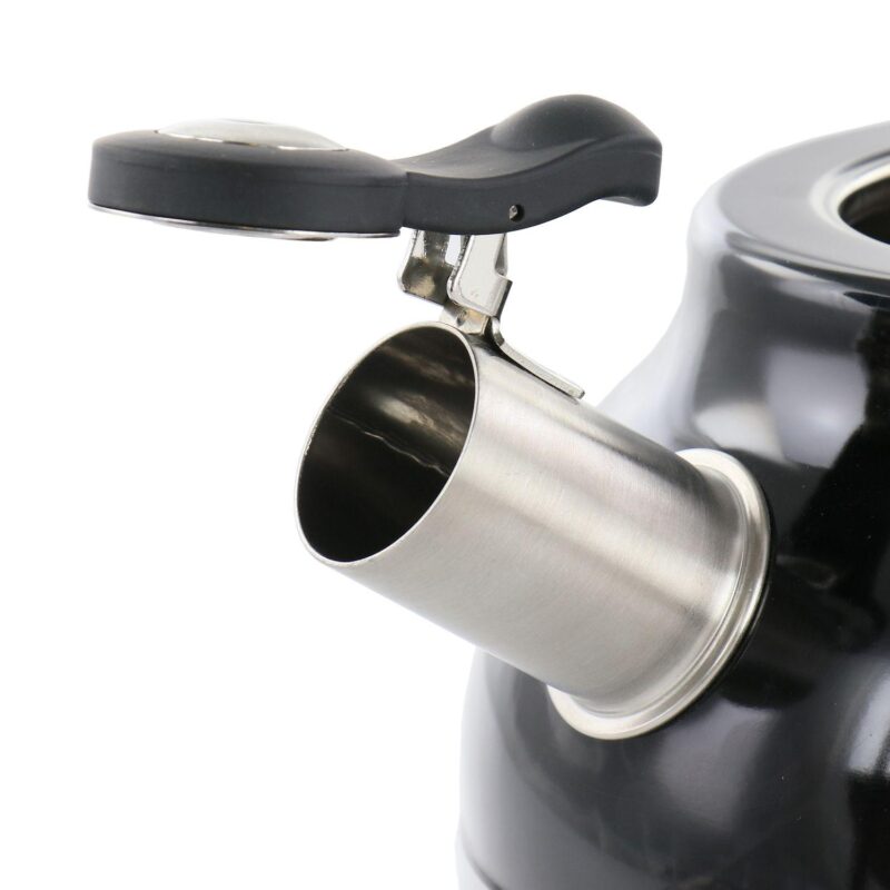 2.3 Quart Stainless Steel Whistling Tea Kettle - Image 3