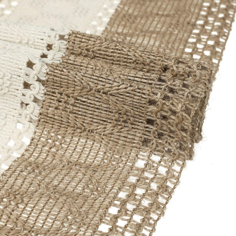 2 Pack Fringe Table Runners, Floral Table Banner For Home Decoration 12  X 87 - Image 2