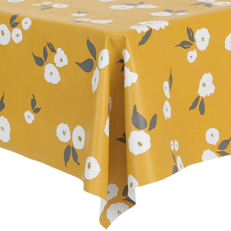 2 Pack Rectangle Pvc Tablecloth Wrinkle-resistant Waterproof Table Cover Dining 47  X 63 - Image 2