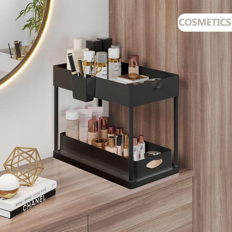 2-Piece 2 Tier Under Sink Organizer - Image 3