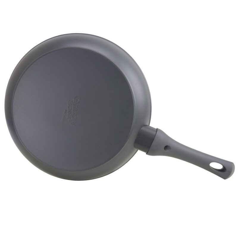 2 Piece Ceramic Non-Stick Fry Pan Set in Matte Charcoal Grey - Image 3